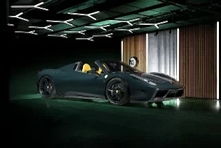 Тюнинг Ferrari 458 yellow