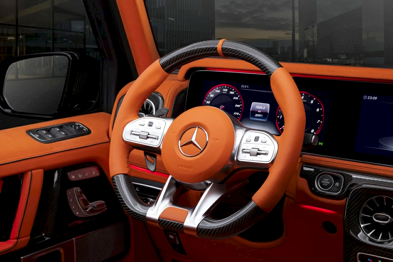 Mercedes-Benz G800 BRABUS XLP. Руль