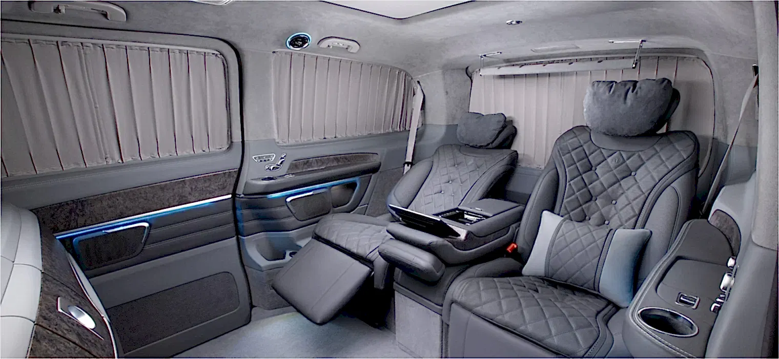 Диван Mercedes Maybach. Фото