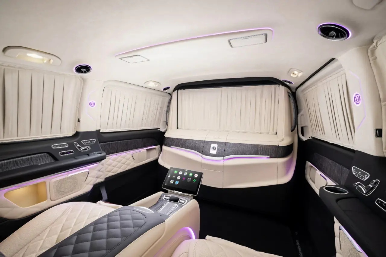 Салон Mercedes-Benz V-Class 300D V-VIP. Фото