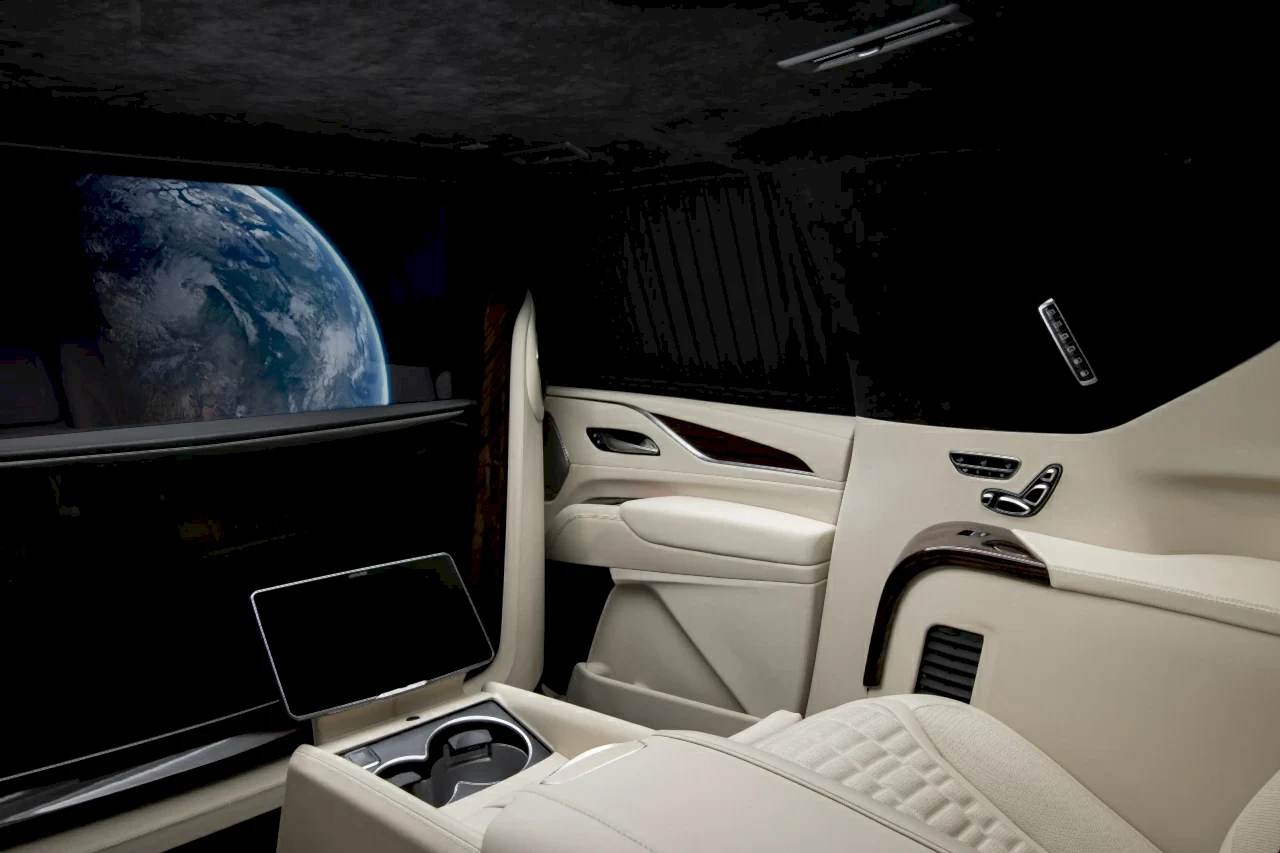 Салон Cadillac Escalade VIP Beige. Фото 7