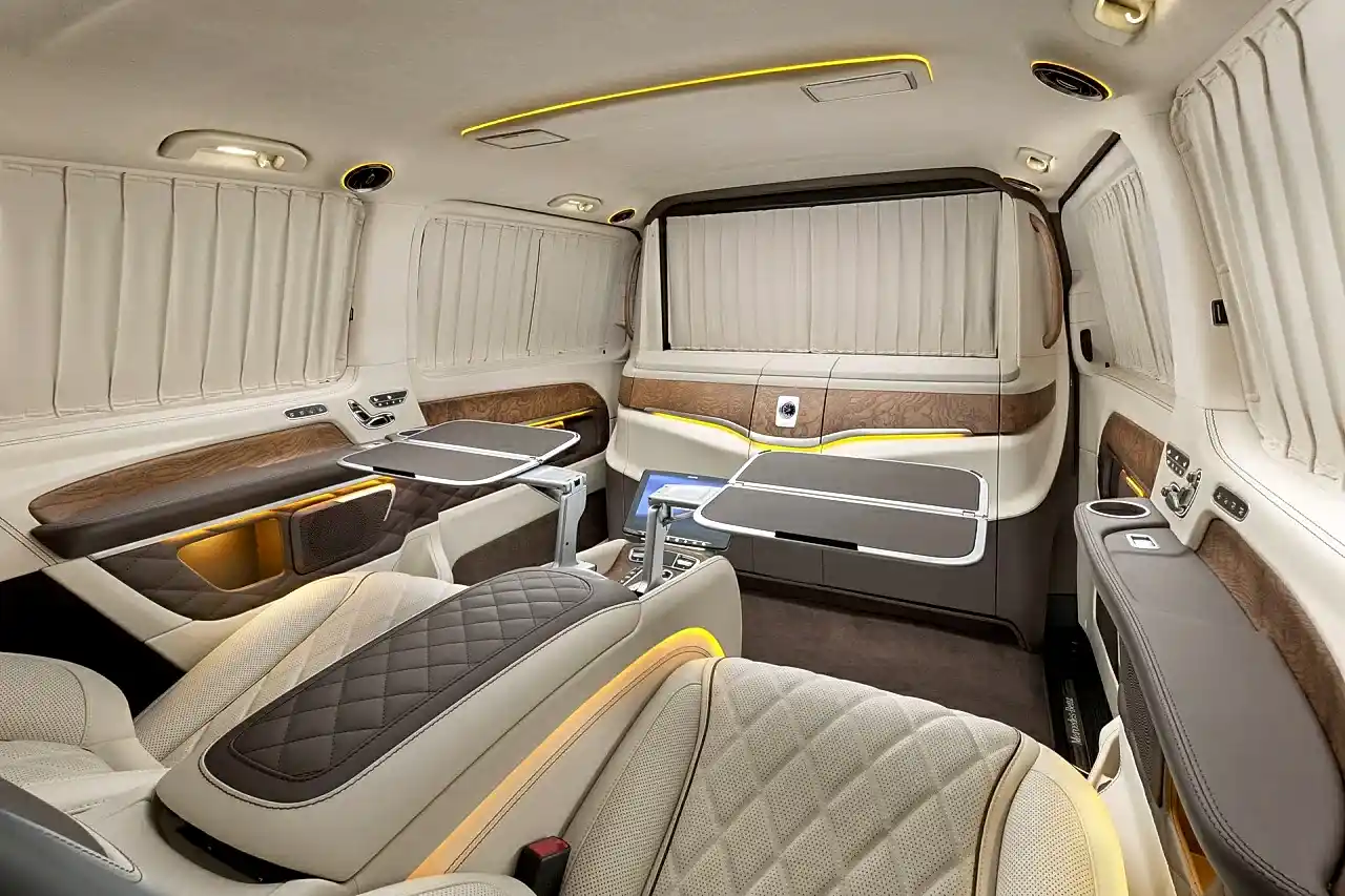 Салон Mercedes-Benz V-VIP. Фото 43