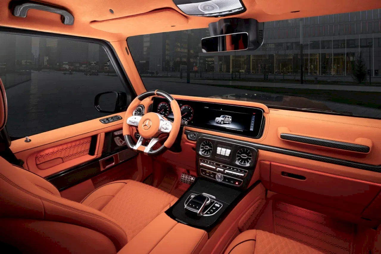 Mercedes-Benz G800 BRABUS XLP. Торпедо