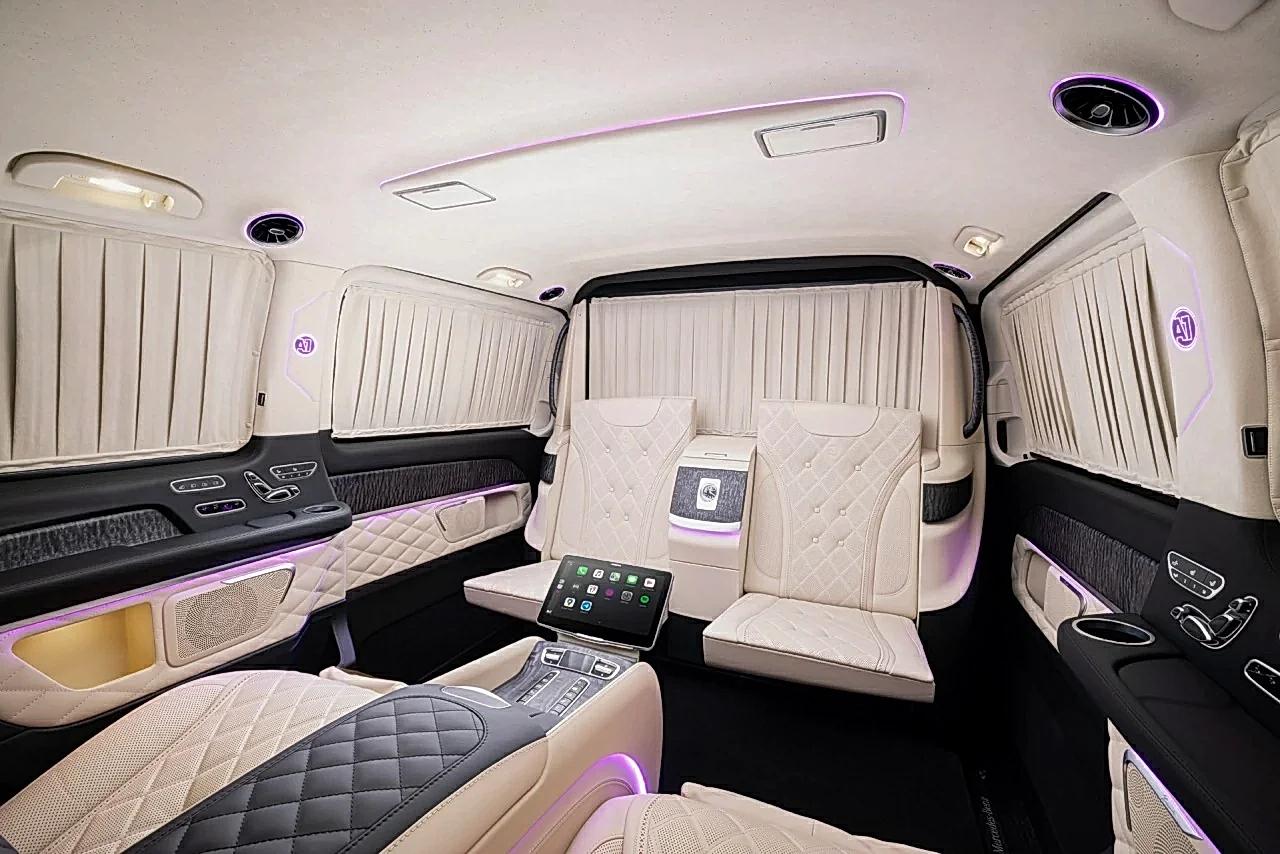 Салон Mercedes-Benz V-Class 300D V-VIP. Фото 2