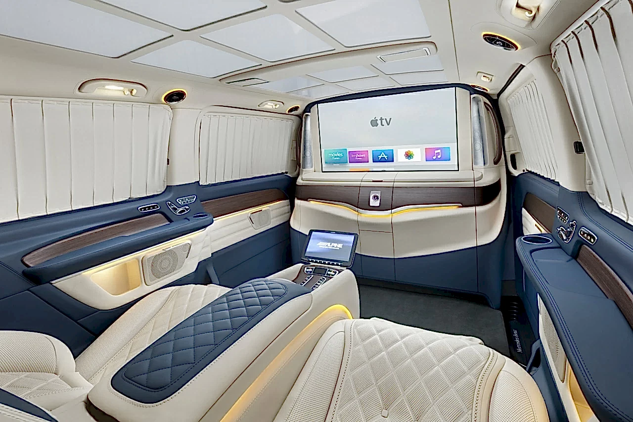 Салон Mercedes-Benz V-VIP. Фото 3