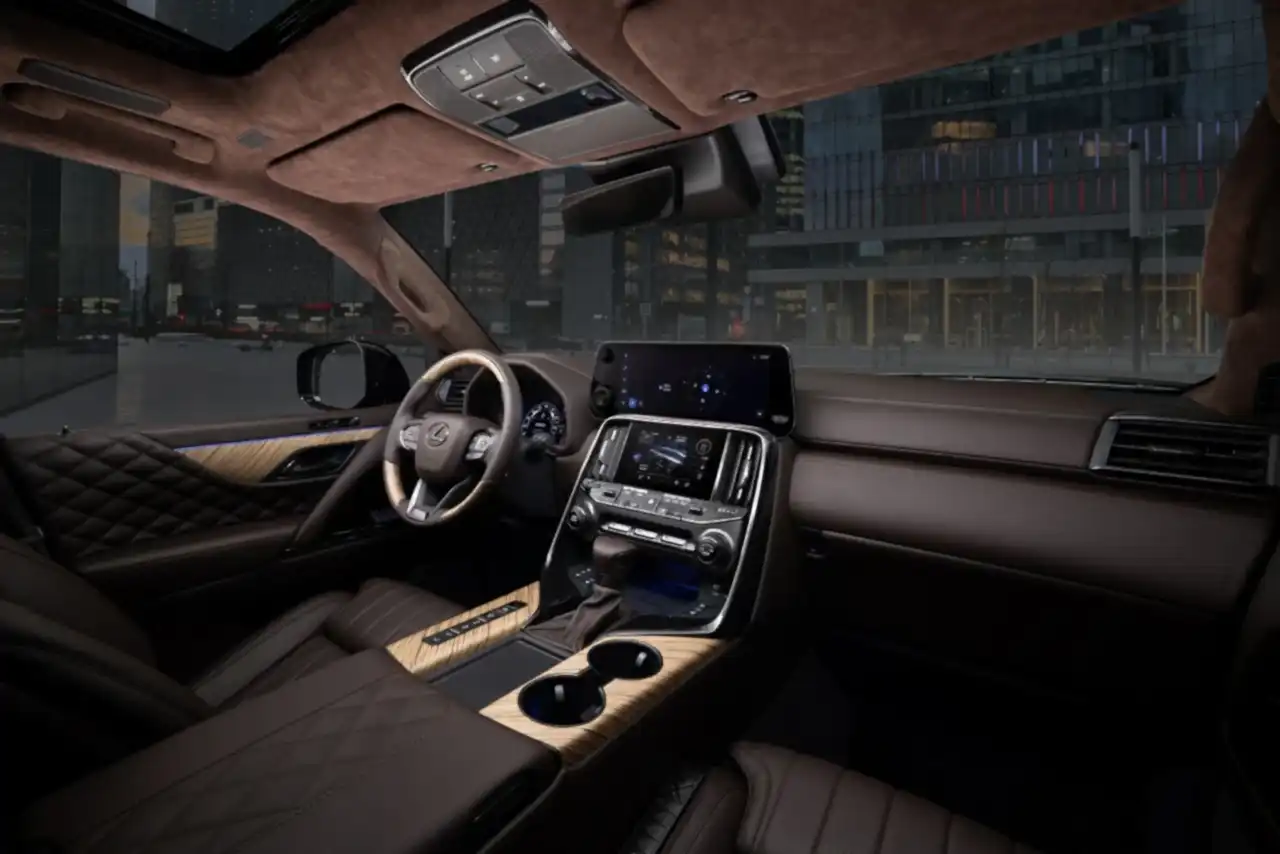 Lexus LX 600 VIP. Торпедо