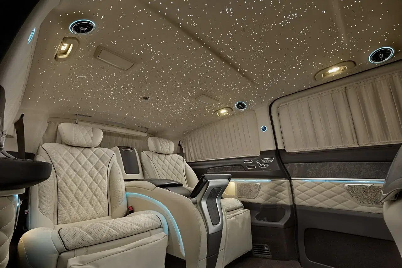 Mercedes-Benz V-VIP звездное небо. Фото 2