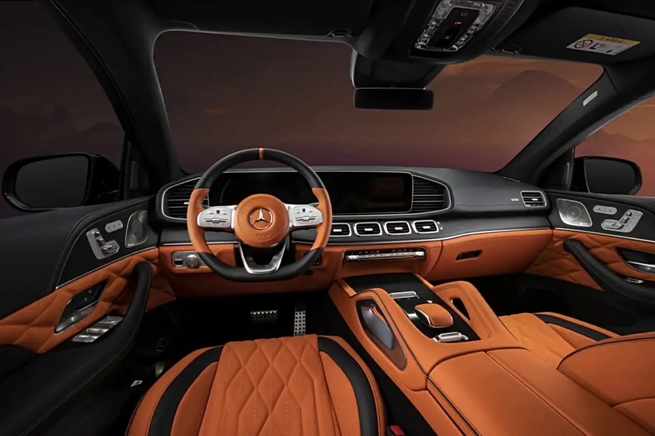 Mercedes-Benz GLE. Торпедо. Фото