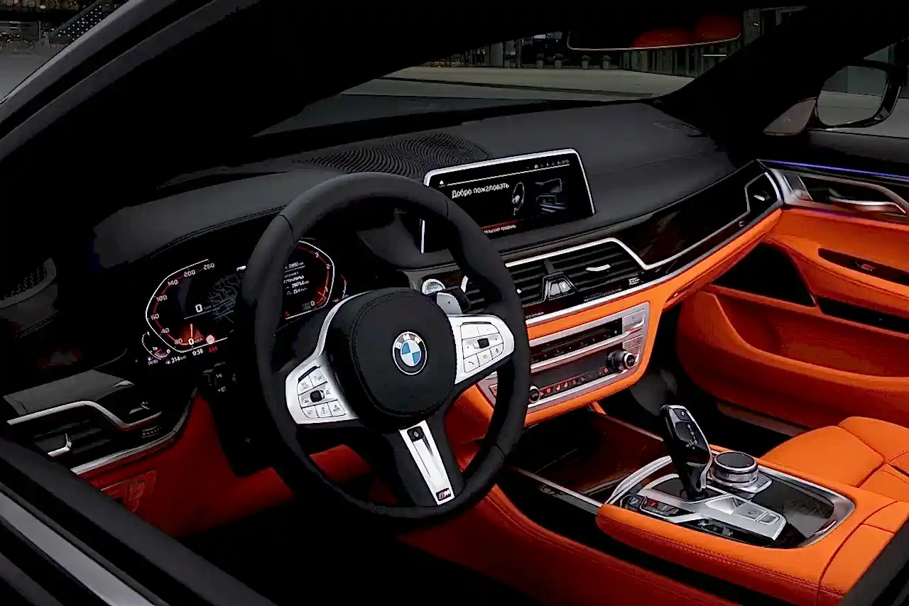 BMW 7 Series. Торпедо. Фото 3