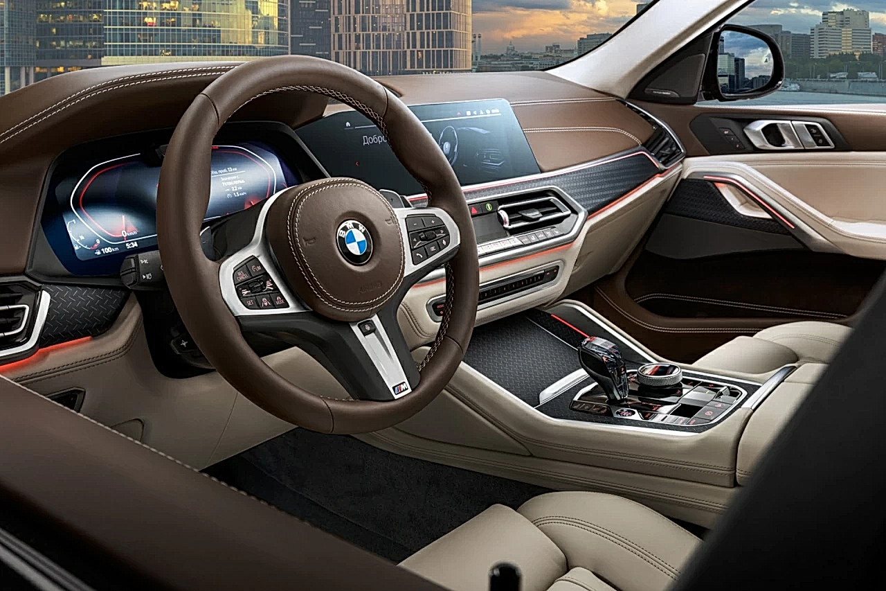 BMW X6M. Торпедо