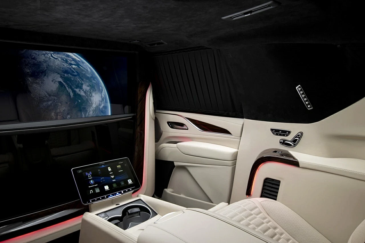 Салон Cadillac Escalade VIP Beige. Фото 9