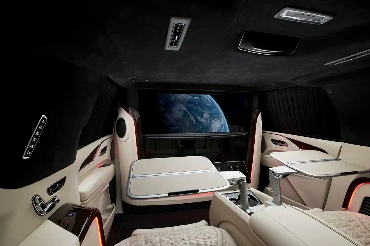 Салон Cadillac Escalade VIP Beige. Фото 8